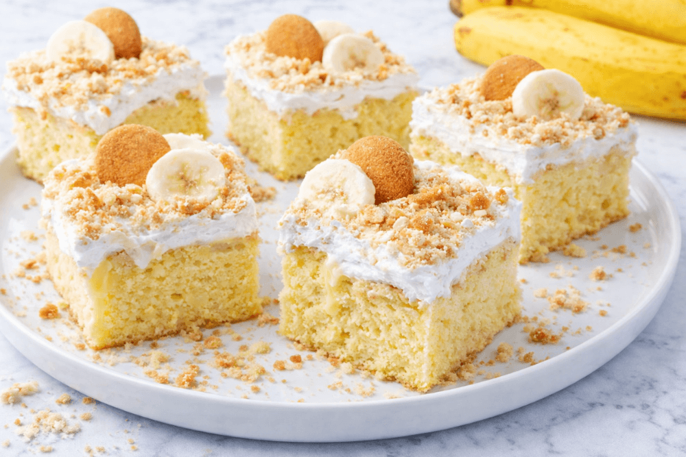 Szybkie ciasto z budyniem