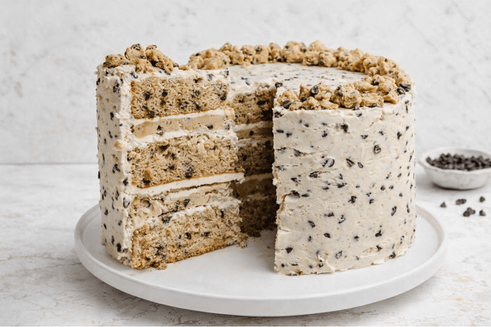 Popularne ciasto cookie dough