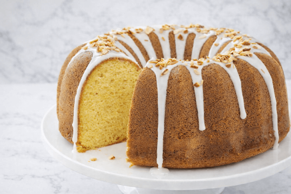 babka z mąki migdałowej