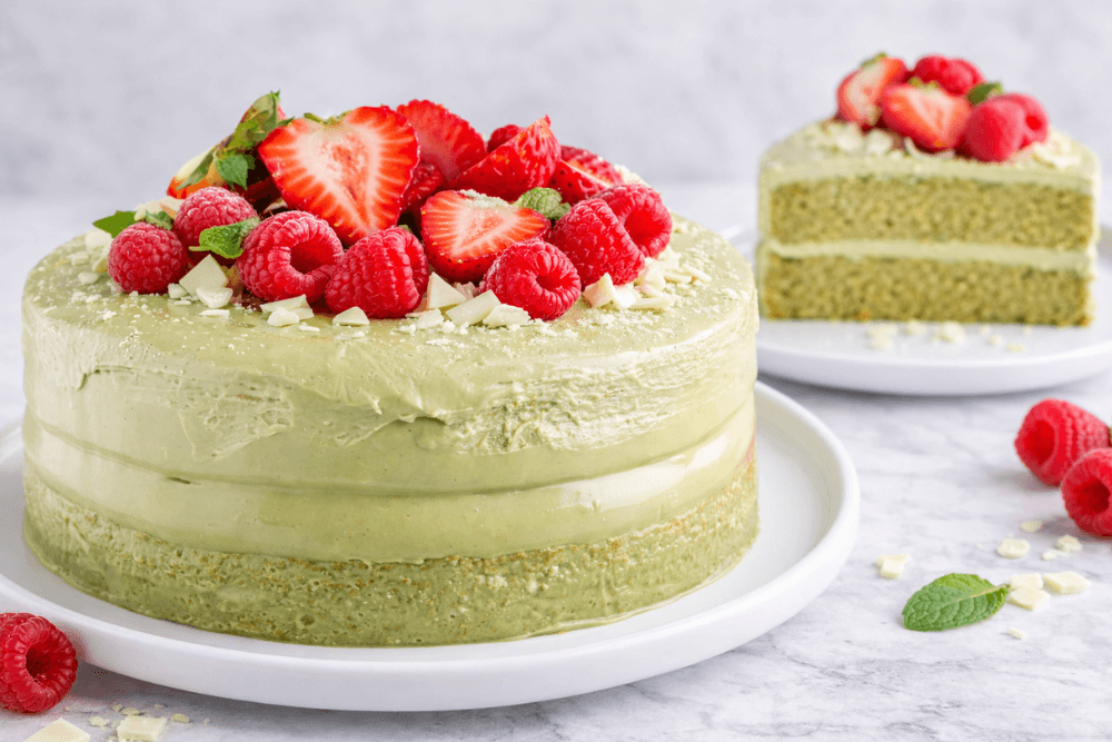 Ciasto matcha