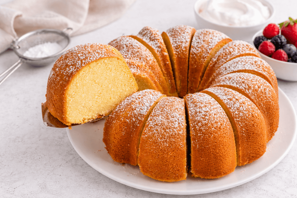 Keto babka jogurtowa