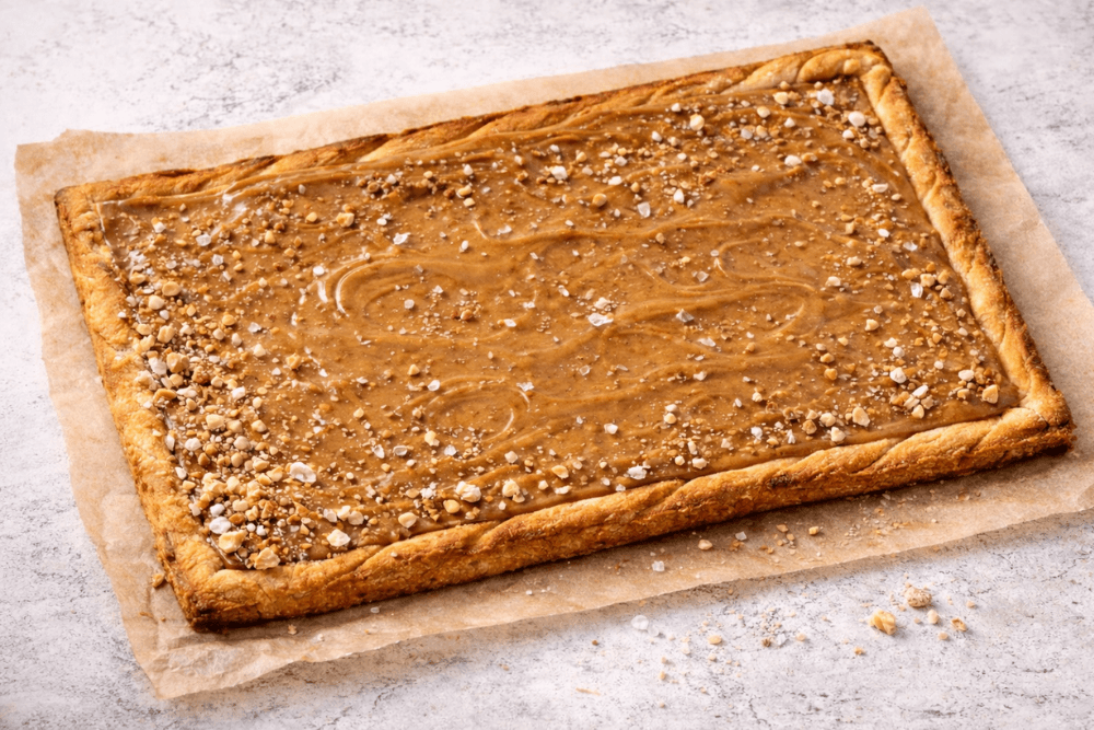 mazurek kajmakowy z solą