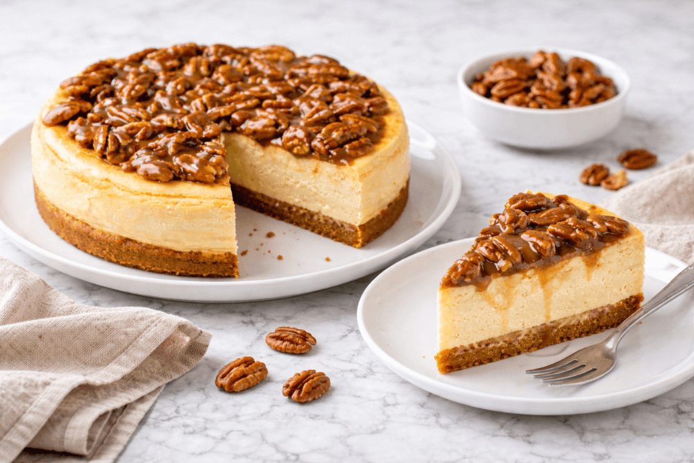 Najlepszy sernik z pekanami