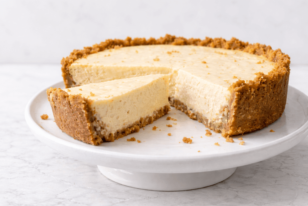 Sernik na kruchym spodzie