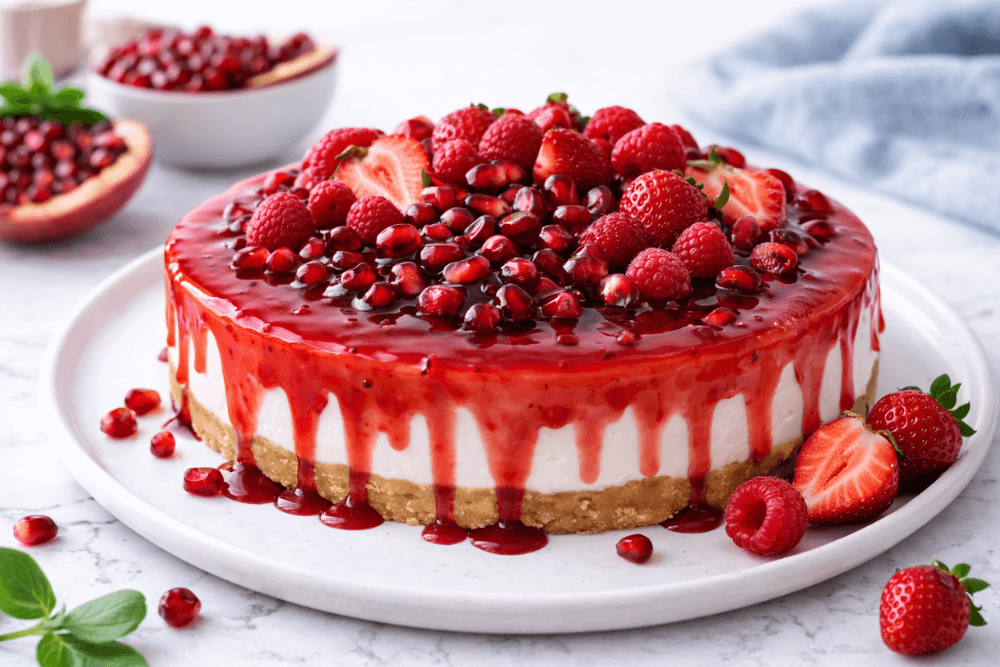 Sernik z jogurtem greckim