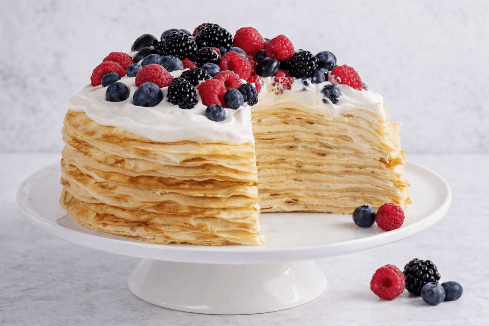 Szybkie ciasto na niedzielę z naleśników