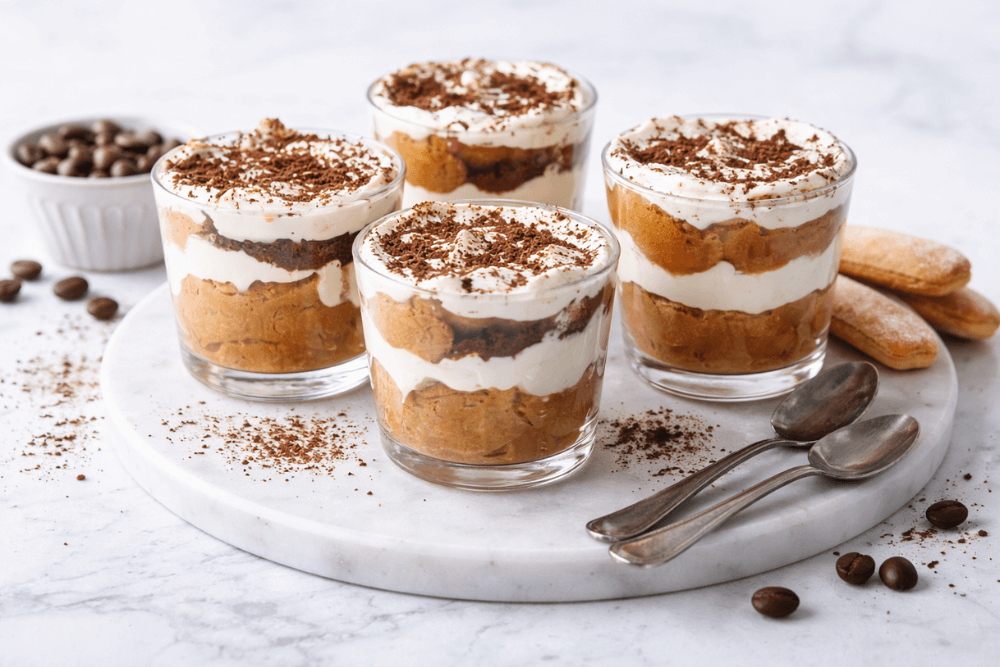 Tiramisu w pucharkach
