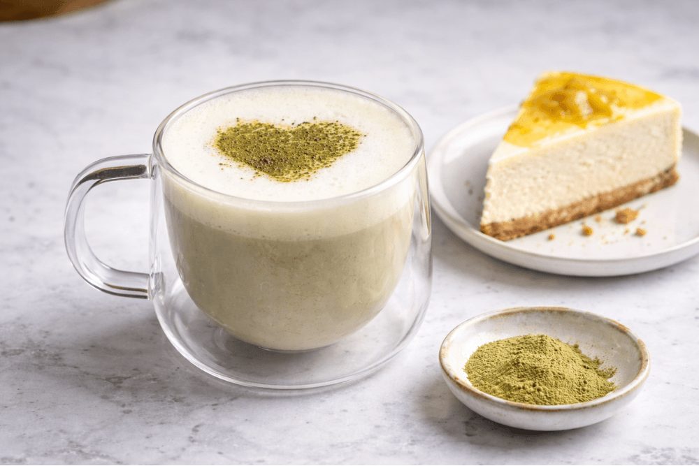 vanilla matcha latte